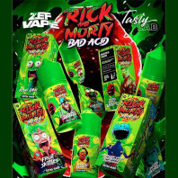Жидкость Rick & Morty Bad Acid EXTRA HARD - Raspberry Currant (Малина Смородина) 30мл 20мг