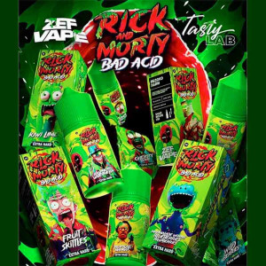 Жидкость Rick & Morty Bad Acid EXTRA HARD - Berry Juice (Ягодный сок) 30мл 20мг