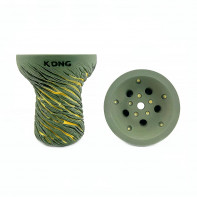 Чаша для кальяна Kong Hookah - Turkish Boy Lava Deep Green (Прямоток)