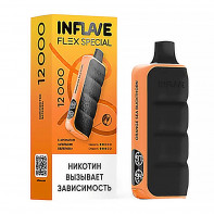 Электронная сигарета INFLAVE FLEX SPECIAL 12000 - Апельсин Облепиха (Лимитка!)