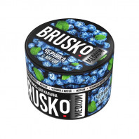 Смесь для кальяна BRUSKO MEDIUM - Черника с мятой 50г