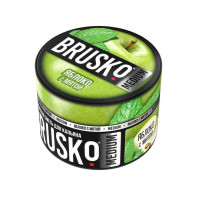 Смесь для кальяна BRUSKO MEDIUM - Яблоко с мятой 50г