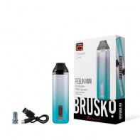 POD-система Brusko - Feelin Mini (Бело-бирюзовый градиент) 3мл 750mAh