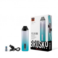 POD-система Brusko - Feelin Mini (Бело-бирюзовый градиент) 3мл 750mAh
