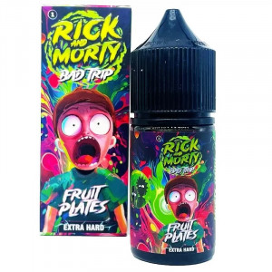 Жидкость Rick & Morty BAD TRIP - Fruit Plates (Фруктовые Пластинки) 30мл 20мг