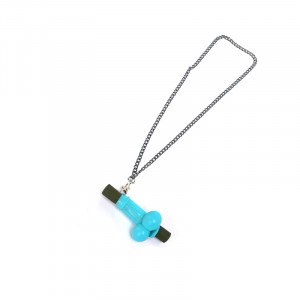 Мундштук для кальяна индивидуальный Mundshtukoff Penis Голубой