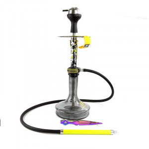 Кальян Seven Star - TH-10 OFF ROAD 4x4 Yellow (без колбы) 60см