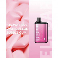 Электронная сигарета Elf Bar BC Ultra 5000 - Strawberry Watermelon Bubble Gum (Клубника Арбуз Жвачка)