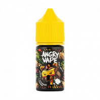 Жидкость Angry Vape - Енот Щипач (Чизкейк с клубникой и бананом) 30мл 20мг
