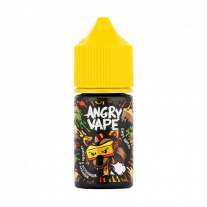 Жидкость Angry Vape - Енот Щипач (Чизкейк с клубникой и бананом) 30мл 20мг