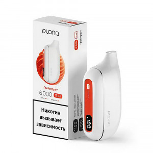 Электронная сигарета PLONQ MAX 6000 - Грейпфрут