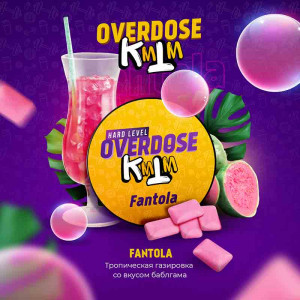 Табак для кальяна Overdose - Тропическая газировка (Fantola) 100г