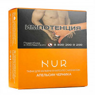 Капсула для кальяна Nur 20г - Апельсин Черника