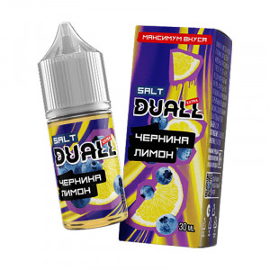 Жидкость DUALL SALT EXTRA - Черника Лимон 30мл 20мг hard