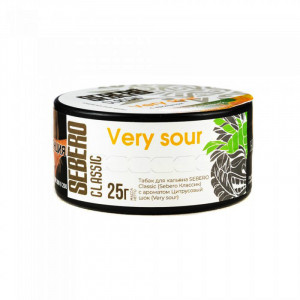 Табак для кальяна Sebero - Very sour (Цитрусы) 25г