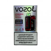 Электронная сигарета VOZOL VISTA 20000 HARD - Клубника Вишня Малина
