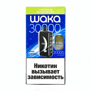 Электронная сигарета WAKA JUPITER DM 30000 - Кислое яблоко