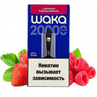 Электронная сигарета WAKA soPRO 20000 Hard extra - Клубника Малина