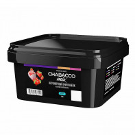 Смесь для кальяна Chabacco Mix MEDIUM - Strawberry Milkshake (Клубничный милкшейк) 200г