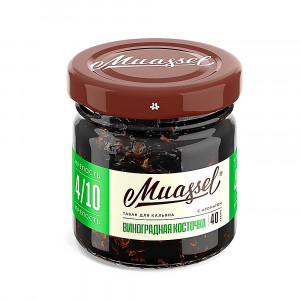 Табак для кальяна Muassel Medium - Виноградная косточка 40г