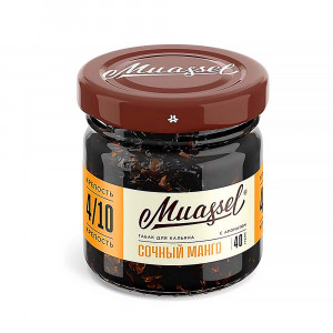 Табак для кальяна Muassel Medium - Сочный манго 40г