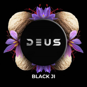Табак для кальяна Deus - Black Ji (Мороженое Шафран) 100г