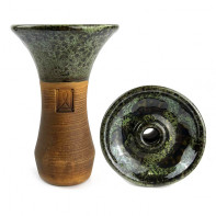 Чаша для кальяна Werkbund - Evo Deep (Coral Green) (Фанел)