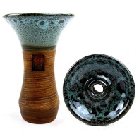 Чаша для кальяна Werkbund - Evo Deep (Coral Blue) (Фанел)