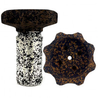 Чаша для кальяна Telamon Evil Gear Clay Белый Прямоток