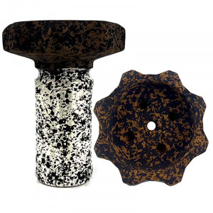 Чаша для кальяна Telamon Evil Gear Clay Белый Прямоток