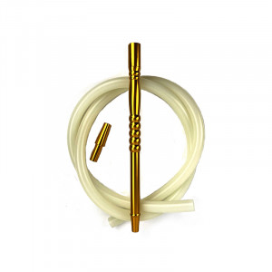 Шланг для кальяна силиконовый с охлаждением Арт Кальян HP-73E Красный (Soft-Touch)