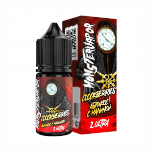 Жидкость MONSTERVAPOR ULTRA STRONG - CLOCKBERRIES (Абрикос с малиной) 30мл 20мг
