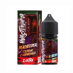 Жидкость MONSTERVAPOR ULTRA STRONG - PEACHEEPER (Персик с маракуйей) 30мл 20мг