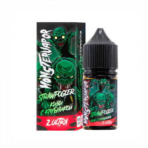 Жидкость MONSTERVAPOR ULTRA STRONG - Straw Fogler (Киви с клубникой) 30мл 20мг