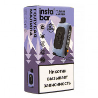 Электронная сигарета PLONQ INSTABAR 10000 - Голубая малина