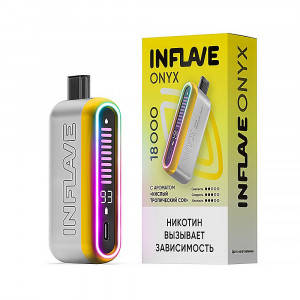 Электронная сигарета INFLAVE ONYX 18000 - Кислый тропический сок