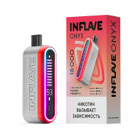 Электронная сигарета INFLAVE ONYX 18000 - Малина Грейпфрут