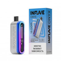 Электронная сигарета INFLAVE ONYX 18000 - Мятный голубой лимонад
