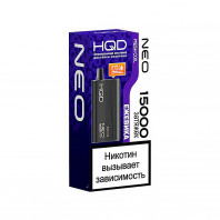 Электронная сигарета HQD NEO 15000 -  Ежевика Лед (Black Ice)