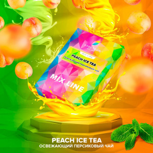 Табак для кальяна Spectrum Mix Line - Peach Ice Tea (Персик Мята) 40г