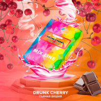 Табак для кальяна Spectrum Mix Line - Drunk Cherry (Вишня Ром Шоколад) 25г