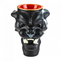 Чаша для кальяна Черная Пантера (Прямоток)