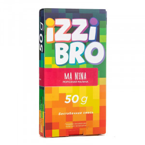 Смесь для кальяна Izzibro - MА Nina (Малина лед) 50г