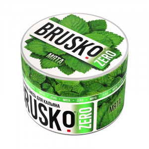 Смесь для кальяна BRUSKO ZERO - Мята 50г