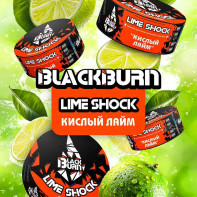 Табак для кальяна Black Burn - Кислый лайм (Lime Shock)