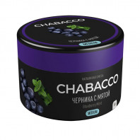 Смесь для кальяна Chabacco MEDIUM - Blueberry Mint (Черника с мятой) 40г
