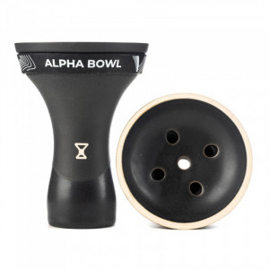 Чаша для кальяна Alpha Bowl - Race Classic Black Matte (Прямоток)