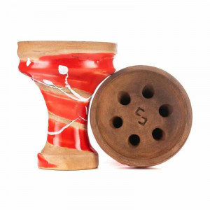 Чаша для кальяна Conceptic - CD2 Red bowl (Красная) (Прямоток)