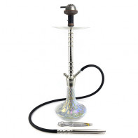 Кальян Seven Star - AM-700 Silver (Фосфор) 72см (Полный комплект)