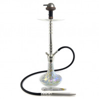 Кальян Seven Star - AM-700 Silver (Фосфор) 72см (Полный комплект)